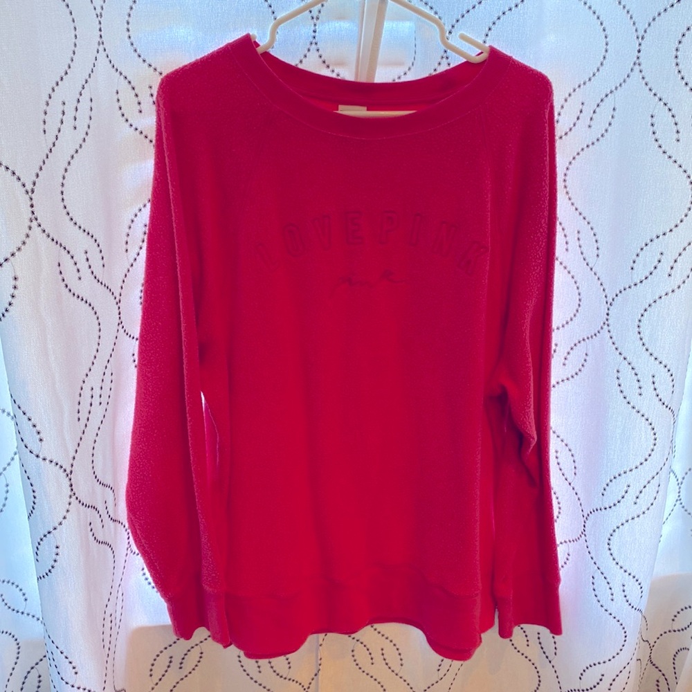 Pink sweatshirt